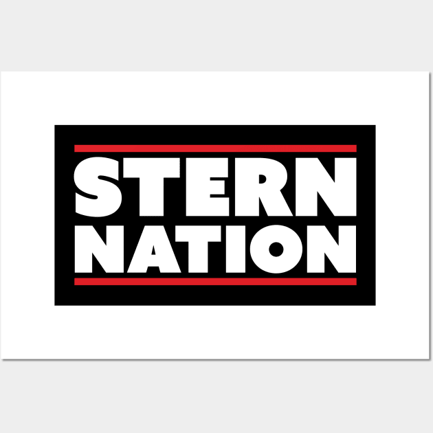 Stern Nation Wall Art by Howchie